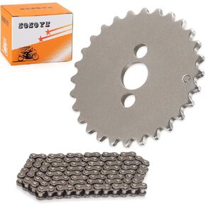 Camshaft Sprocket 28T & Timing CHAIN for Honda XR80 XR80R XL80S 1979-2003
