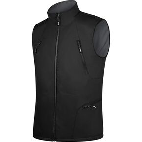 FREE SOLDIER Men's Lightweight Golf Vest Outerwear Windproof Reversible Sleeveless Softshell Jacket Running Vest in Kuwait