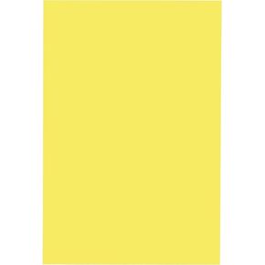School Smart Folding Bristol Tagboard - 9 x 12 - Pack of 100 - Yellow