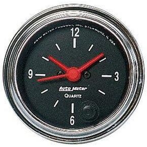 Auto Meter 2585 Traditional Chrome Clock