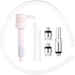 Lower Unit Oil Pump Kit, Premium Lower Unit Gear Oil Pump for Standard Quart Bottles Suitable for Most Marine Boat Outboard Motors Not Compatible with Volvo Penta