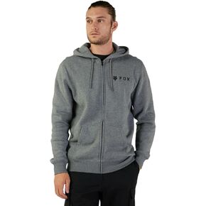Fox Racing Men's Standard Absolute Fleece Zip, Heather Graphite, X-Large