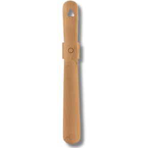 Kolbein Junior 11.8" Luxury Beechwood Shoehorn - Magnetic, Effortless Wall Mount, Durable Design, Smooth Shoe Fitting