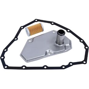 Transmission Oil Filters & Pan Gasket Kit(3PCS).Replaces Part # 33010-JF015 31726-3JX0A 31726-28X0A RE0F11A 19318012.Fit for Nissan Sentra Versa Note 2012-2019.