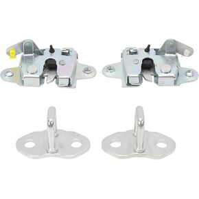 Tailgate Lock Latch with Striker for 2004-2015 Tacoma 2004-2011 Hilux 2004-2011 Vigo 65790-0K010 65780-0K010