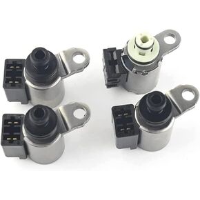 CVT Transmission Solenoid Kit JF011E RE0F10A Fits for Altima Rogue Sentra Caliber Transmission Solenoid Repalce OE 33446-JF011/203452A / 33435J Valve Body Solenoids Kit
