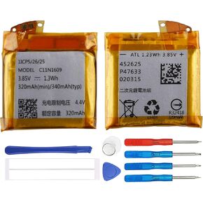 Duotipa Battery C11P1901 Compatible with Asus Rog Phone 2 ROG Phone II ZS660KL ASUS_I001D, I001DA, I001DE, I001DC, I001DB, I001D with Repair Tool Kit