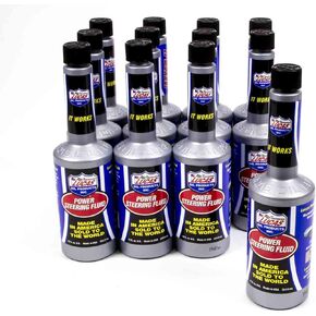 Lucas Oil 10823-12 Power Steering Fluid, 12 oz., (Case of 12)