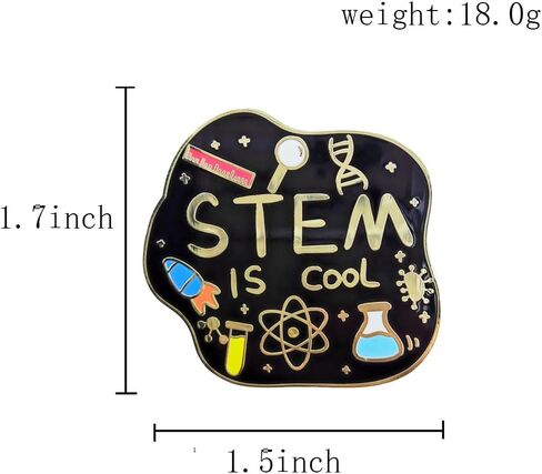 Science Lab Pins Set, Assorted Designs, Gift for Teachers and Students in Saudi Arabia