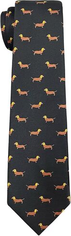 Retreez Animal Pattern Boy's Tie | Neckties for Kids | Boy's Tie - 8-10 years in Saudi Arabia