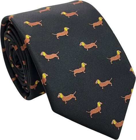 Retreez Animal Pattern Boy's Tie | Neckties for Kids | Boy's Tie - 8-10 years in Saudi Arabia