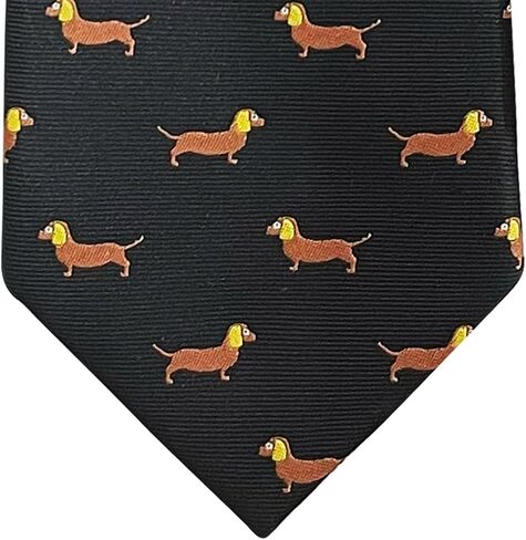 Retreez Animal Pattern Boy's Tie | Neckties for Kids | Boy's Tie - 8-10 years in Saudi Arabia