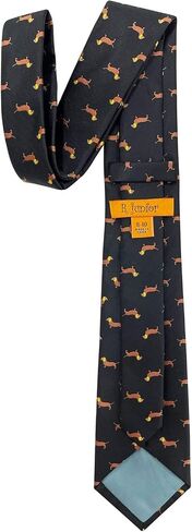 Retreez Animal Pattern Boy's Tie | Neckties for Kids | Boy's Tie - 8-10 years in Saudi Arabia