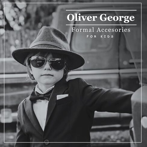 مجموعة منديل ربطات عنق للأطفال الأولاد والبنات بتصميم بيزلي قابل للتعديل ومشبك مربوط مسبقًا in Kuwait