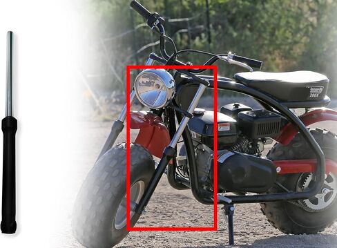 Black Shock Absorber Front fork Suspension for Coleman CT200U BT200X CT200UEX 196cc Hisun 200-3 200-7, Axis M200 Mini bike in Saudi Arabia