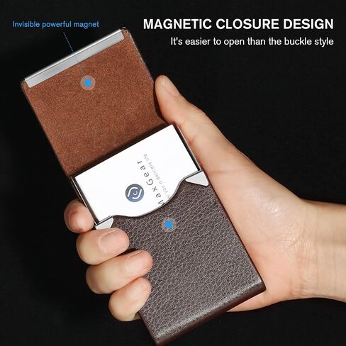 MaxGear Business Card Holder for Men or Women, Home & Office in Saudi Arabia