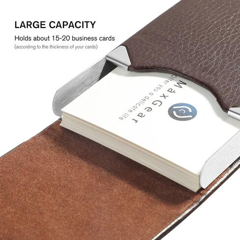 MaxGear Business Card Holder for Men or Women, Home & Office in Saudi Arabia