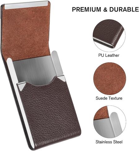 MaxGear Business Card Holder for Men or Women, Home & Office in Saudi Arabia