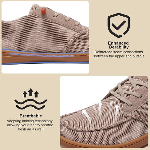 أحذية رجالي بمقدمة عريضة حافية القدم - أحذية حافية القدم بسيطة مع نعل منسدل صفر أحذية مشي واسعة للغاية للرجال in Kuwait