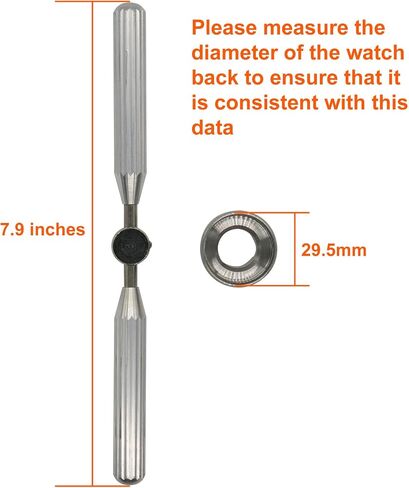 Watch Back Opener Tool Kit, Stainless Steel 5537 Case Back Remover for Rolex/Tudor 29.5mm/ 36.5mm in Saudi Arabia