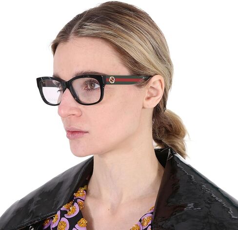 Gucci GG0278O Rectangular shape Eyeglasses + Bundle with eSHADES Luxury Eyewear Kit in Saudi Arabia