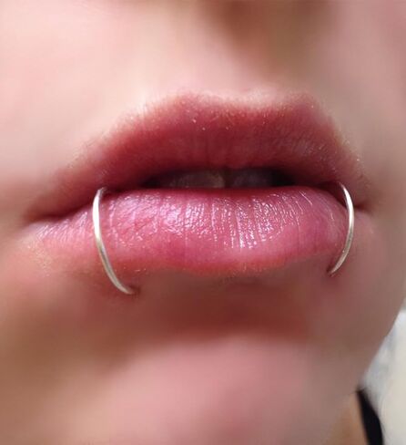 Longita Fake Piercings Fake Nose Ring Fake Eyebrow Piercing Fake Lip Ring Fake Labret Studs Stick on Fake Nose Stud Fake Septum Ring Fake Lip Piercing Adhesive Face Jewelry Non Piercing in Saudi Arabia