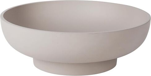 Large Decorative Bowl, Modern Handicraft Bowls for Home Decor, Decorative Fruit Bowl for Kitchen Counter, Stylish Key Bowl for Entry Table, Beige in Kuwait