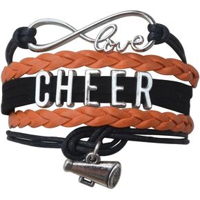 "سوار ساحر - مجوهرات التشجيع القابلة للتعديل إنفينيتي لوف بألوان الفريق للمشجعة" in Kuwait