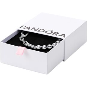 Pandora ME Metal Bead & Link Chain Bracelet, With Gift Box