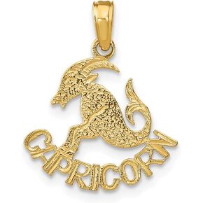 Jewels By Lux 10K Yellow Gold Zodiac-Charm