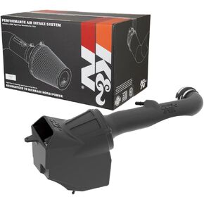 K&N Cold Air Intake Kit: Increase Acceleration & Towing Power, Guaranteed to Increase Horsepower up to 13HP: Compatible with 3.6L, V6, 2018-2020 Jeep (Wrangler JL, Gladiator), 63-1576