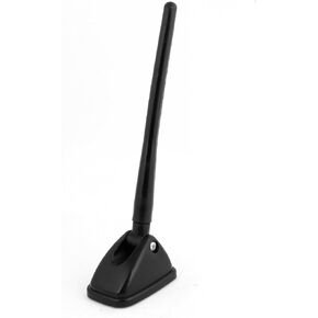 uxcell 21cm Long Black Plastic Exterior FM Dummy Antenna Decoration for Car