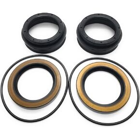 REPLACEMENTKITS.COM Brand Inner & Outer Rear Wheel Axle Seal Kit Compatible with Some Earlier Toyota 4Runner, Pickups, T100, Tacoma & Tundra Replaces 90310-50006, 90313-48001 & 90301-88077