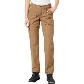 Ariat Female FR Stretch DuraLight Canvas Stackable Straight Leg Pant Field Khaki 28