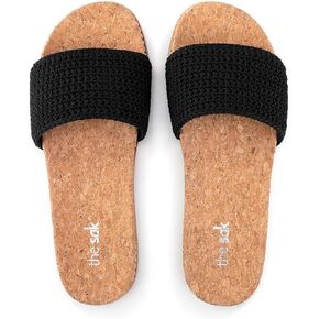 The Sak Women's Mendocino Slide Crochet, Slip On Sandals, Summer Open Toe Shoes in Kuwait