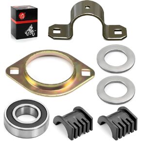 Steering Post Bushings Bracket kit for Polaris Sportsman Scrambler 400 450 500 600 700 800 Magnum Trail Boss ATP 325 330 500 Trail Blazer 250