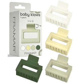 FRAMAR Hair Claw Clips for Thick Hair – Large Claw Clip for Thick Hair, Hair Clips for Girls, Large Hair Clips for Thick Hair, Big Hair Clips for Women, Pince a Cheveux - 4 Pack
