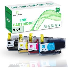 SP01 Sublimation Ink Cartridge Remanufactured SP01XLBK SP01CS SP01MS SP01YS Ink Cartridge Compatible with Brother SP01 Printer (BCMY)