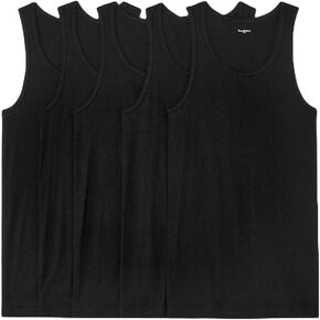 Goodfellow & Co Men's 4+1 Bonus Pack Tank Tops Black