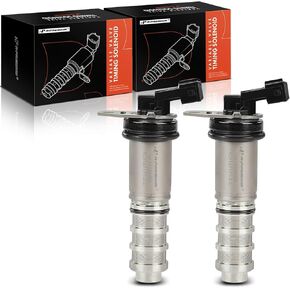 A-Premium 2-PC Intake and Exhaust Engine Variable Valve Timing (VVT) Solenoid Compatible with BMW 335i, 335i GT xDrive, 335i xDrive, X5, 535i, 535i GT, 535i GT xDrive, 535i xDrive, 550i, 550i GT