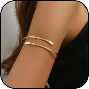 HUASAI Greek Goddess Costume Accessories Set Golden Leaf Headband Leaf Arm Cuff Pearl Leaf Dangle Earrings Halloween