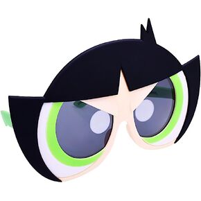 Sun-Staches Power Puff Girls Official Bubbles Costume Sunglasses | UV400 | One Size Fits Most