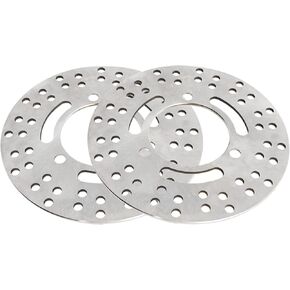 M MATI 2PCS Front Brake Rotor Disc for Kawasaki Bayou 300 4x4 Bayou 400 Prairie 300 Prairie 400 KLF300/KLF400/KVF300/KVF400 41080-1216