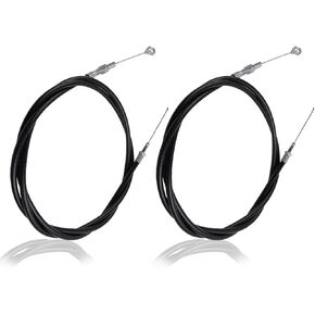 Universal Throttle Cable for Manco Go Kart 8252-1390 Go Cart, 63" Long Inner Wire 71" inch Long, Throttle Cable for Go Kart(2 Throttle Cable)