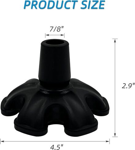 Self Standing 6 Support Feets Base Replacement Walking Canes in Saudi Arabia