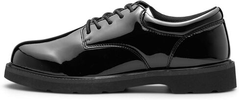 Maelstrom High Glossy Black Duty Oxford Shoes Black Size: 10.5 in Saudi Arabia