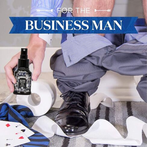 مجموعة رذاذ المرحاض Poo-Pourri، زجاجات 1.4 أونصة من الحمضيات الأصلية، هواء منعش، تدفق ملكي in Kuwait