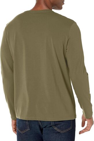 BOSS Men's Mix&Match Crewneck Cotton Lounge Long Sleeve T-Shirt in Kuwait