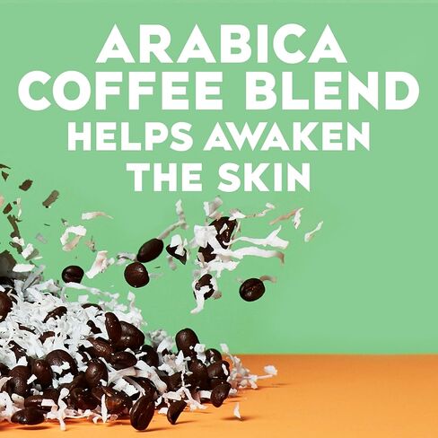 OGX مقشر وغسول القهوة، جوز الهند، 19.5 أونصة سائلة in Kuwait