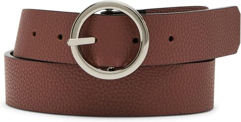 STEVE MADDEN womens Reversible Pant Belt, Black/Cognac in Saudi Arabia